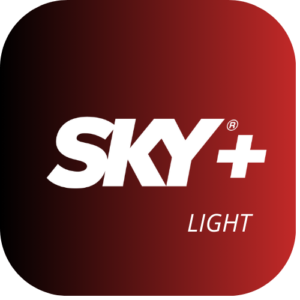 Logo Sky+ Light fundo transparente